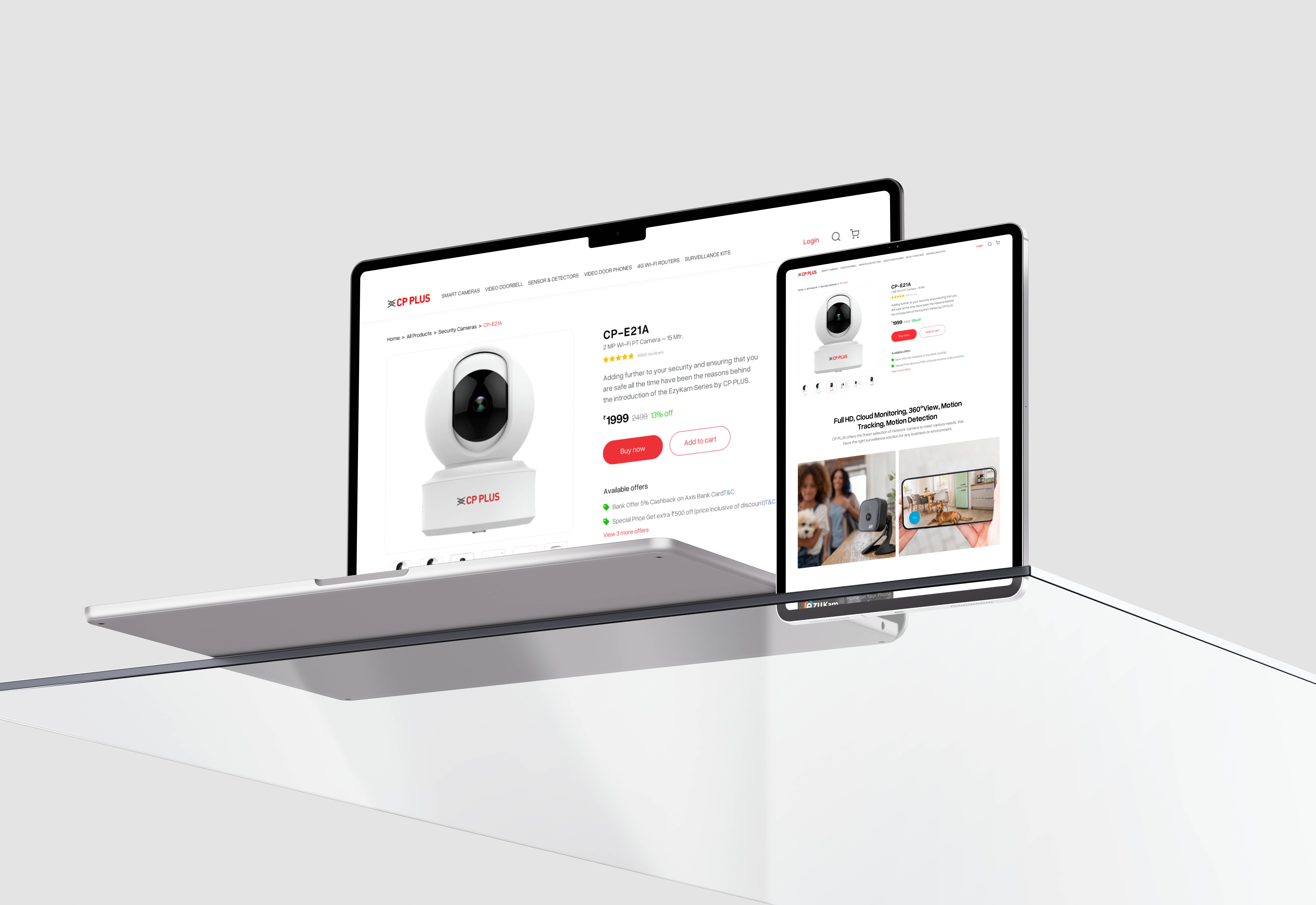 CP Plus Website UX Overhaul